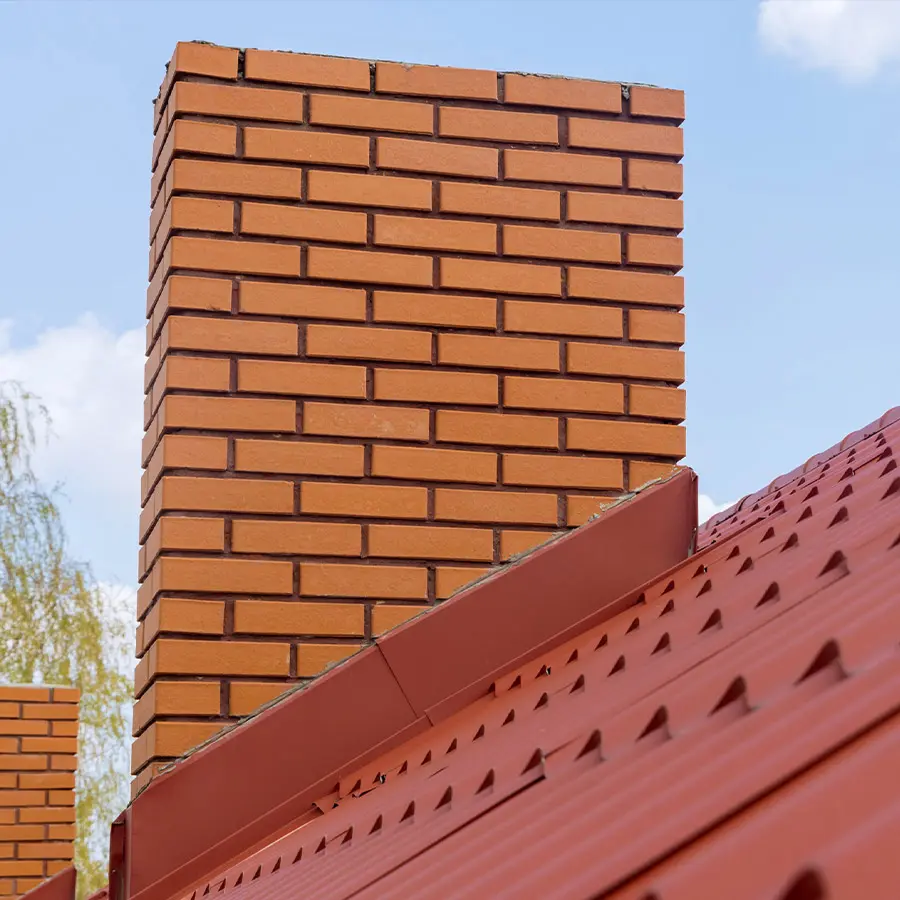 Schornstein & Flachdach